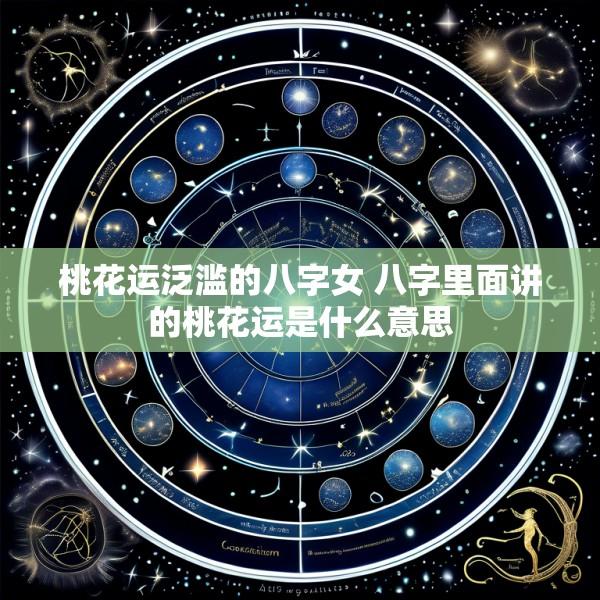 桃花运泛滥的八字女 八字里面讲的桃花运是什么意思