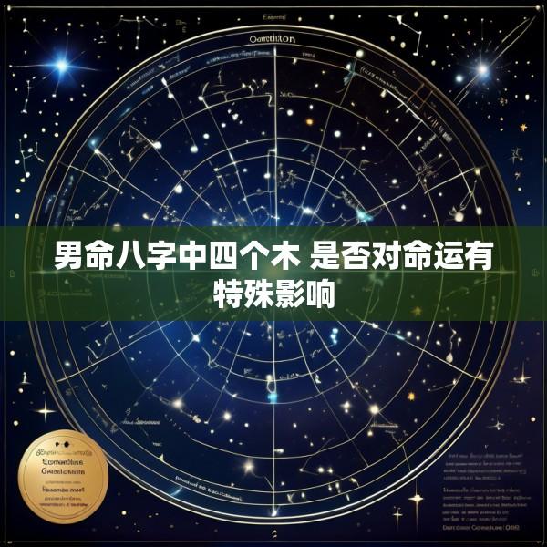 男命八字中四个木 是否对命运有特殊影响