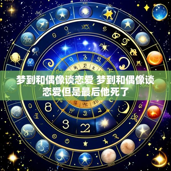 梦到和偶像谈恋爱 梦到和偶像谈恋爱但是最后他死了