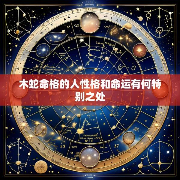 木蛇命格的人性格和命运有何特别之处