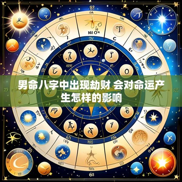 男命八字中出现劫财 会对命运产生怎样的影响