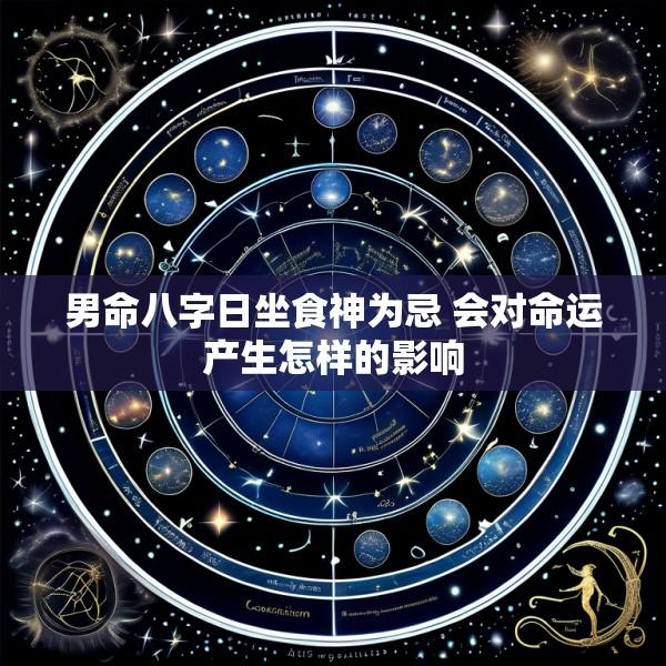 男命八字日坐食神为忌 会对命运产生怎样的影响