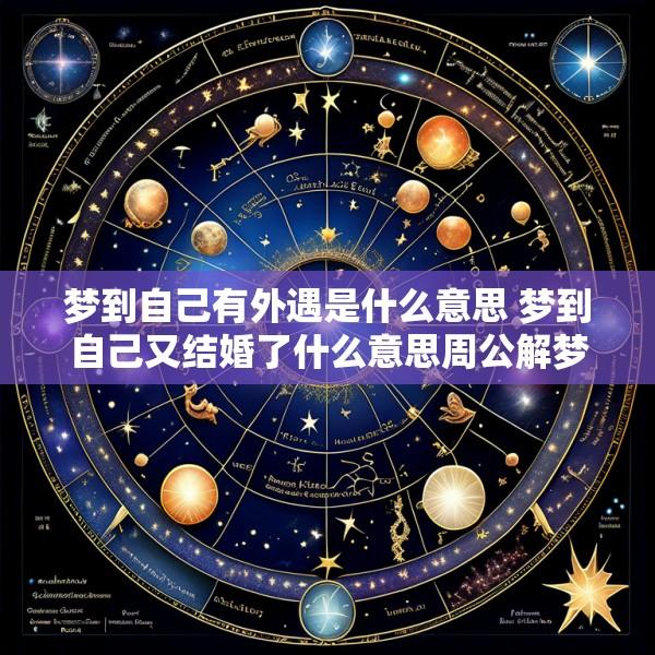 梦到自己有外遇是什么意思 梦到自己又结婚了什么意思周公解梦