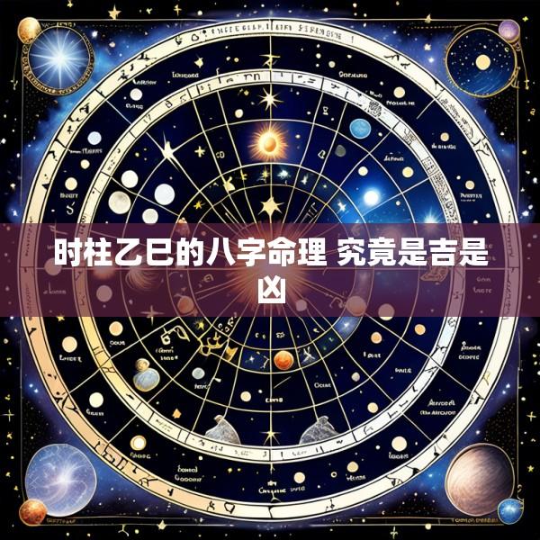 时柱乙巳的八字命理 究竟是吉是凶