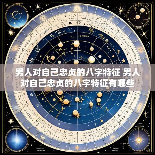 男人对自己忠贞的八字特征 男人对自己忠贞的八字特征有哪些