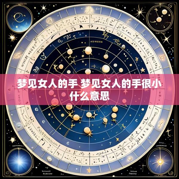 梦见女人的手 梦见女人的手很小什么意思