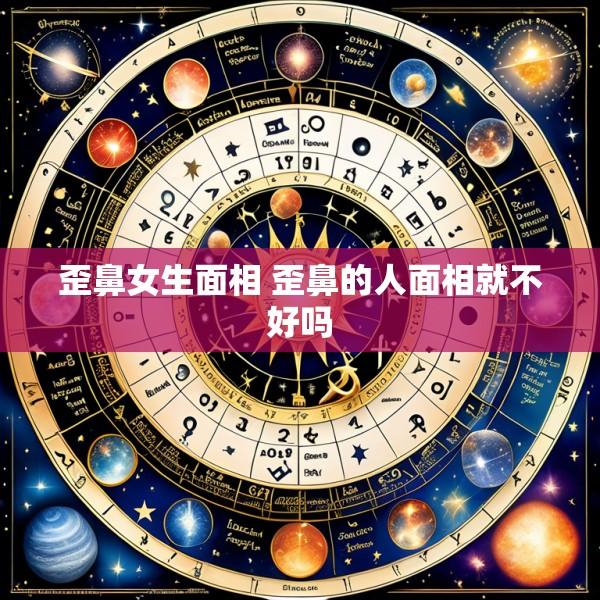 歪鼻女生面相 歪鼻的人面相就不好吗