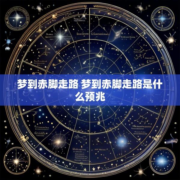 梦到赤脚走路 梦到赤脚走路是什么预兆