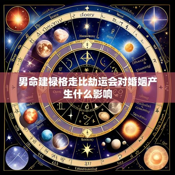 男命建禄格走比劫运会对婚姻产生什么影响
