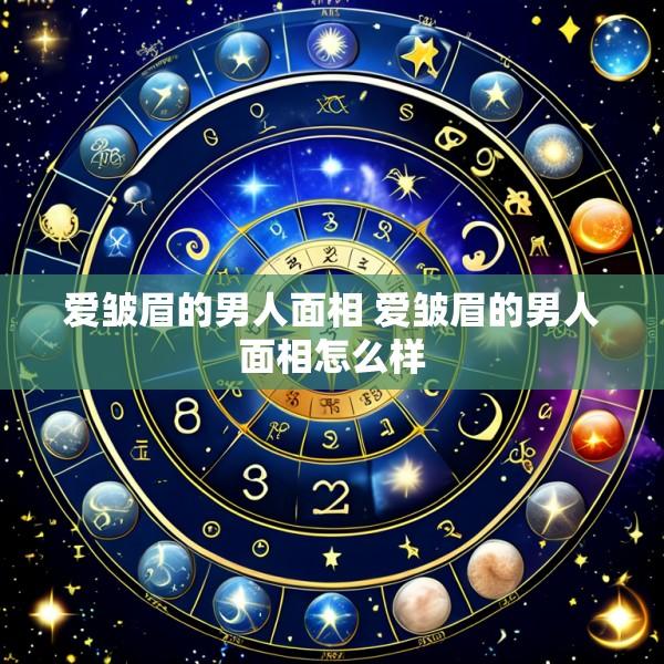 爱皱眉的男人面相 爱皱眉的男人面相怎么样