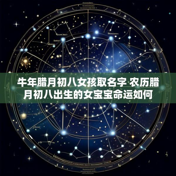 牛年腊月初八女孩取名字 农历腊月初八出生的女宝宝命运如何