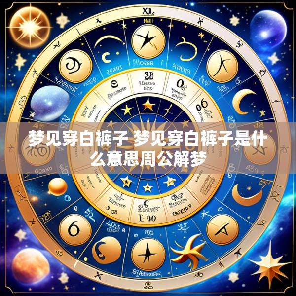 梦见穿白裤子 梦见穿白裤子是什么意思周公解梦