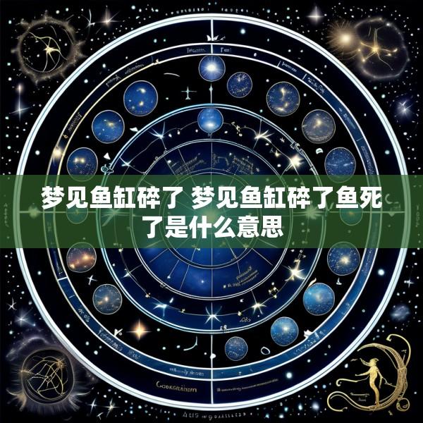 梦见鱼缸碎了 梦见鱼缸碎了鱼死了是什么意思