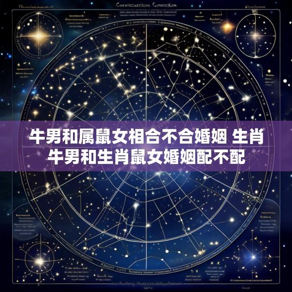 牛男和属鼠女相合不合婚姻 生肖牛男和生肖鼠女婚姻配不配
