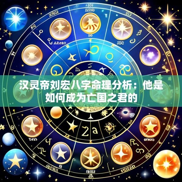 汉灵帝刘宏八字命理分析：他是如何成为亡国之君的