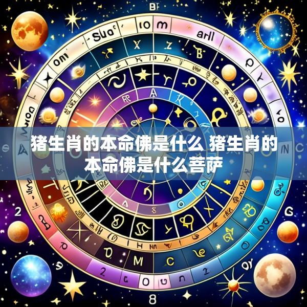 猪生肖的本命佛是什么 猪生肖的本命佛是什么菩萨
