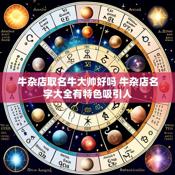 牛杂店取名牛大帅好吗 牛杂店名字大全有特色吸引人