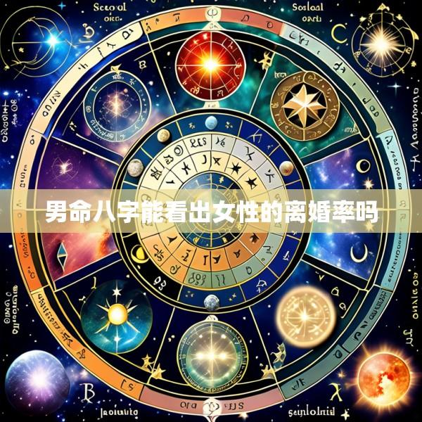 男命八字能看出女性的离婚率吗