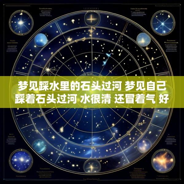 梦见踩水里的石头过河 梦见自己踩着石头过河 水很清 还冒着气 好吗