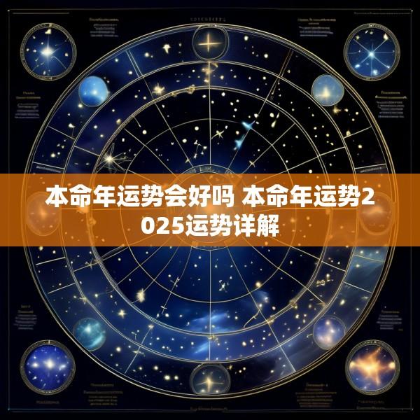 本命年运势会好吗 本命年运势2025运势详解