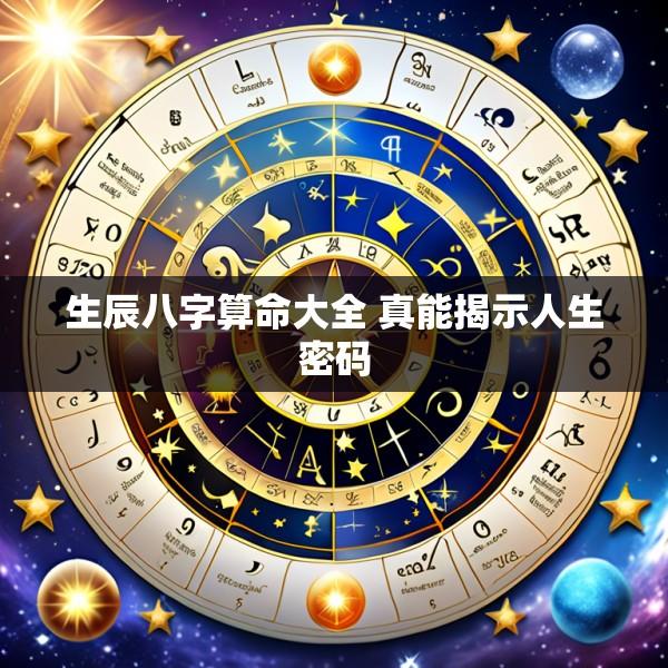 生辰八字算命大全 真能揭示人生密码