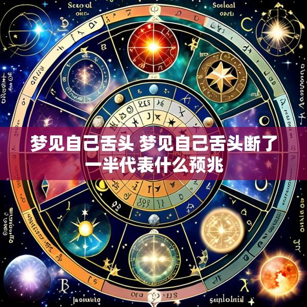 梦见自己舌头 梦见自己舌头断了一半代表什么预兆