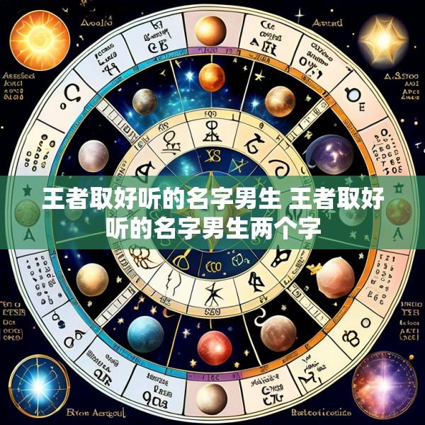 王者取好听的名字男生 王者取好听的名字男生两个字