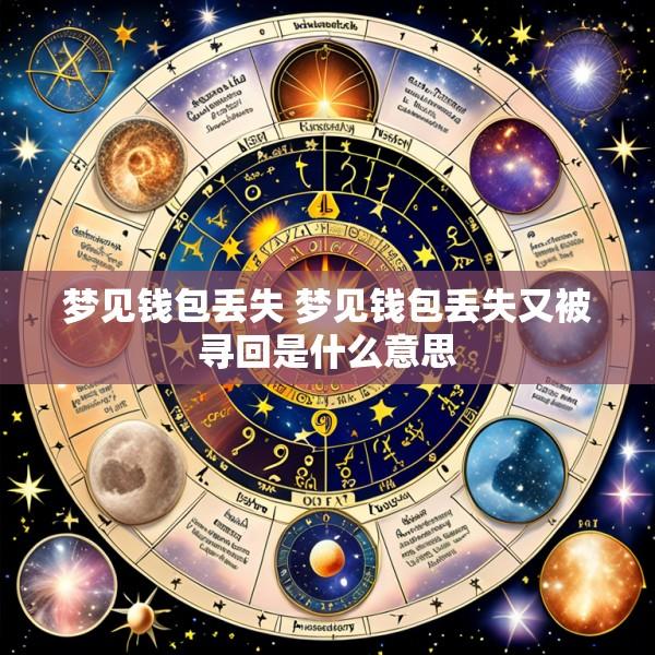 梦见钱包丢失 梦见钱包丢失又被寻回是什么意思