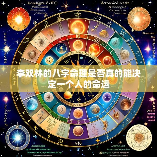 李双林的八字命理是否真的能决定一个人的命运