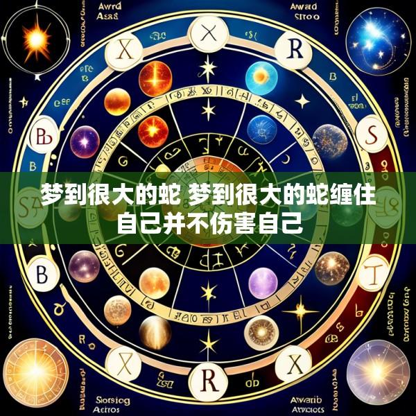 梦到很大的蛇 梦到很大的蛇缠住自己并不伤害自己