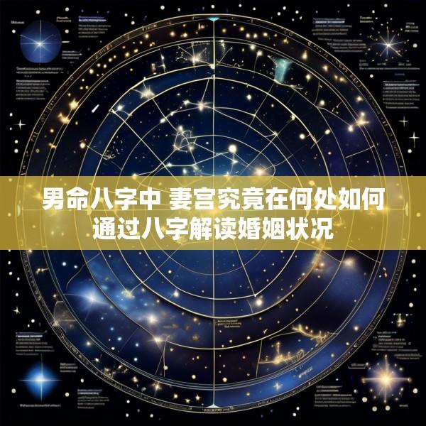 男命八字中 妻宫究竟在何处如何通过八字解读婚姻状况