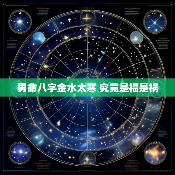 男命八字金水太寒 究竟是福是祸