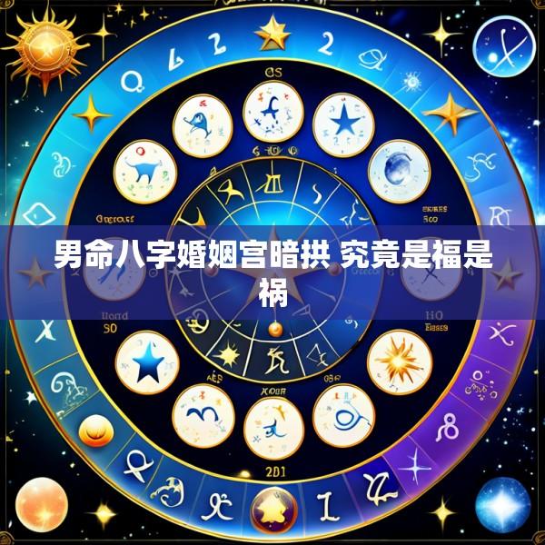 男命八字婚姻宫暗拱 究竟是福是祸