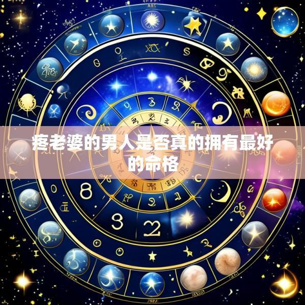 疼老婆的男人是否真的拥有最好的命格
