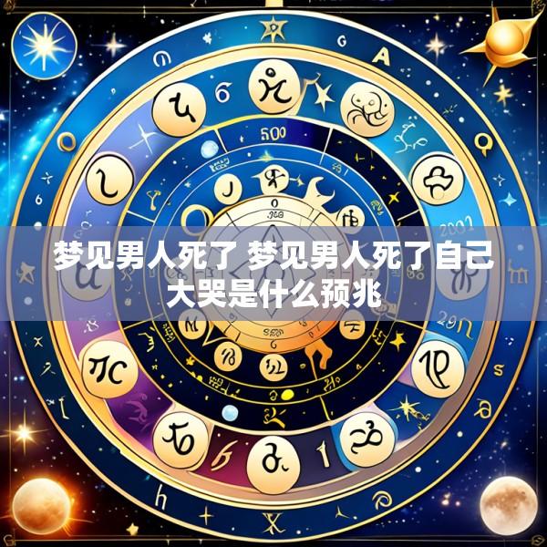 梦见男人死了 梦见男人死了自己大哭是什么预兆