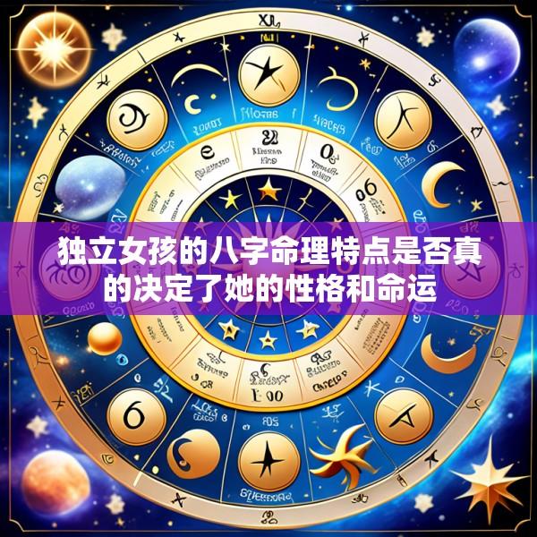 独立女孩的八字命理特点是否真的决定了她的性格和命运