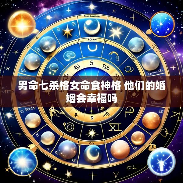 男命七杀格女命食神格 他们的婚姻会幸福吗