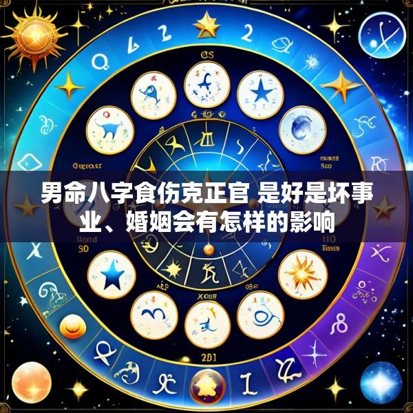 男命八字食伤克正官 是好是坏事业、婚姻会有怎样的影响