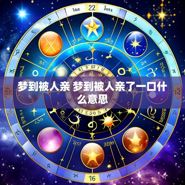 梦到被人亲 梦到被人亲了一口什么意思