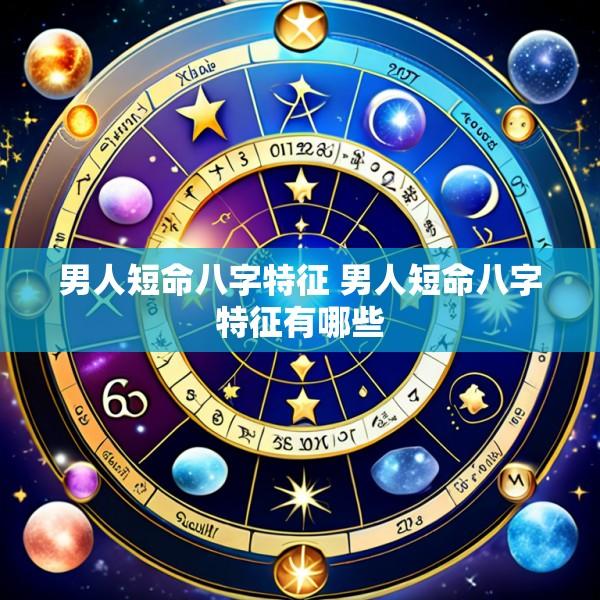 男人短命八字特征 男人短命八字特征有哪些