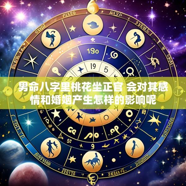 男命八字里桃花坐正官 会对其感情和婚姻产生怎样的影响呢