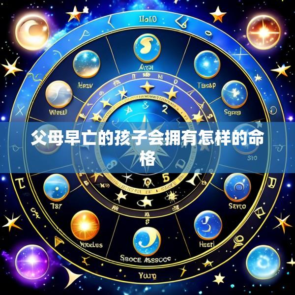 父母早亡的孩子会拥有怎样的命格