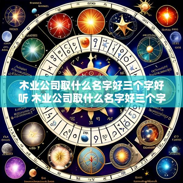 木业公司取什么名字好三个字好听 木业公司取什么名字好三个字好听一点