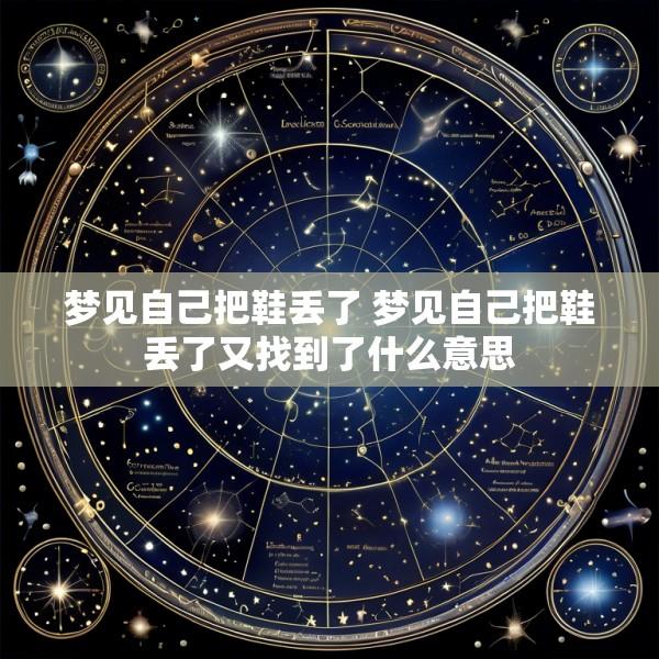 梦见自己把鞋丢了 梦见自己把鞋丢了又找到了什么意思