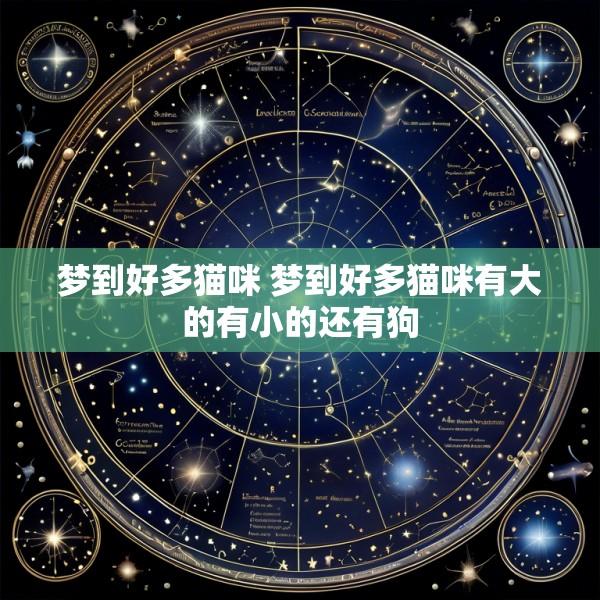 梦到好多猫咪 梦到好多猫咪有大的有小的还有狗