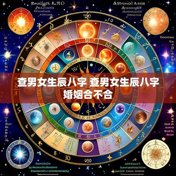 查男女生辰八字 查男女生辰八字婚姻合不合