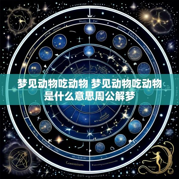 梦见动物吃动物 梦见动物吃动物是什么意思周公解梦