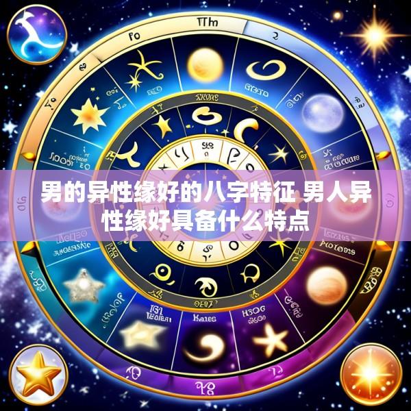 男的异性缘好的八字特征 男人异性缘好具备什么特点