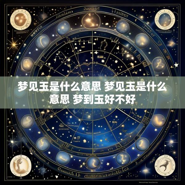 梦见玉是什么意思 梦见玉是什么意思 梦到玉好不好