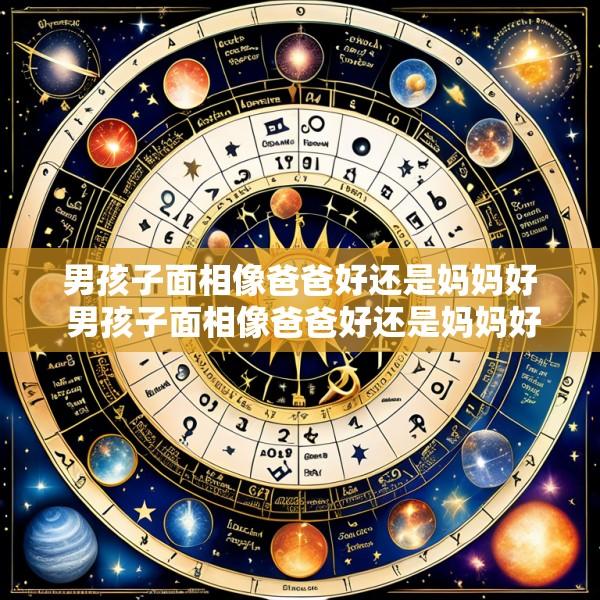 男孩子面相像爸爸好还是妈妈好 男孩子面相像爸爸好还是妈妈好一点